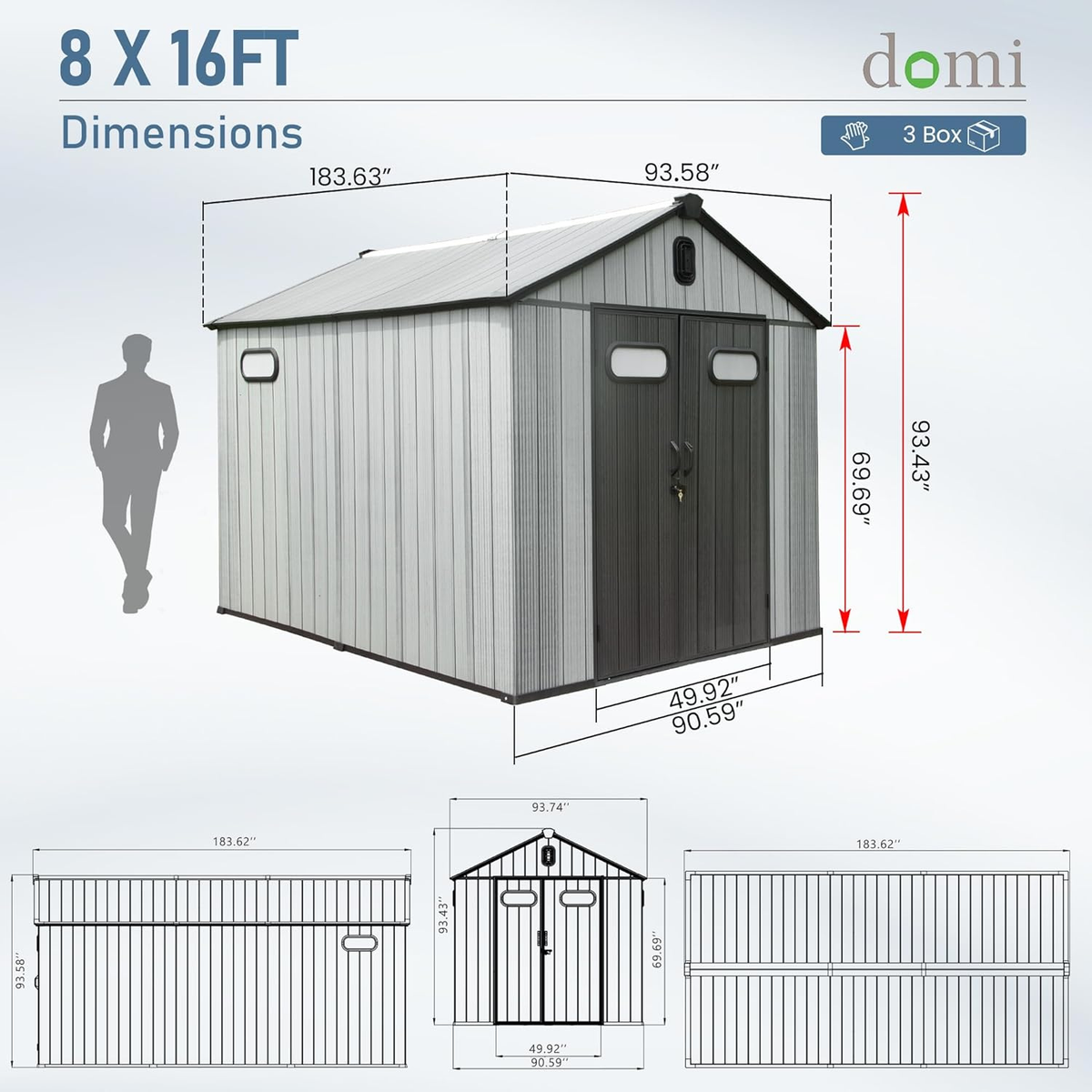 domi-8×16-ft-outdoor-resin-storage-shed-all-weather-double-wall-storage-building-with-lockable-doors-and-ventilated-roof-ideal-for-lawn-tools-bikes-mowers-and-pool-equipment-grey-03